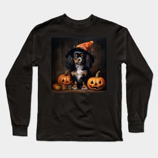 English Toy Spaniel Halloween Long Sleeve T-Shirt